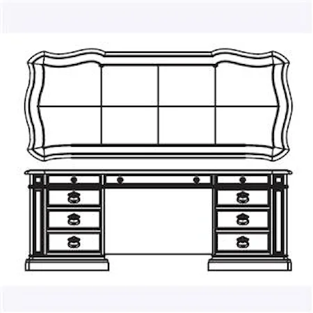 Executive Double Pedestal Desk